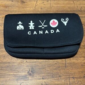 Black Canada Themed Pouch